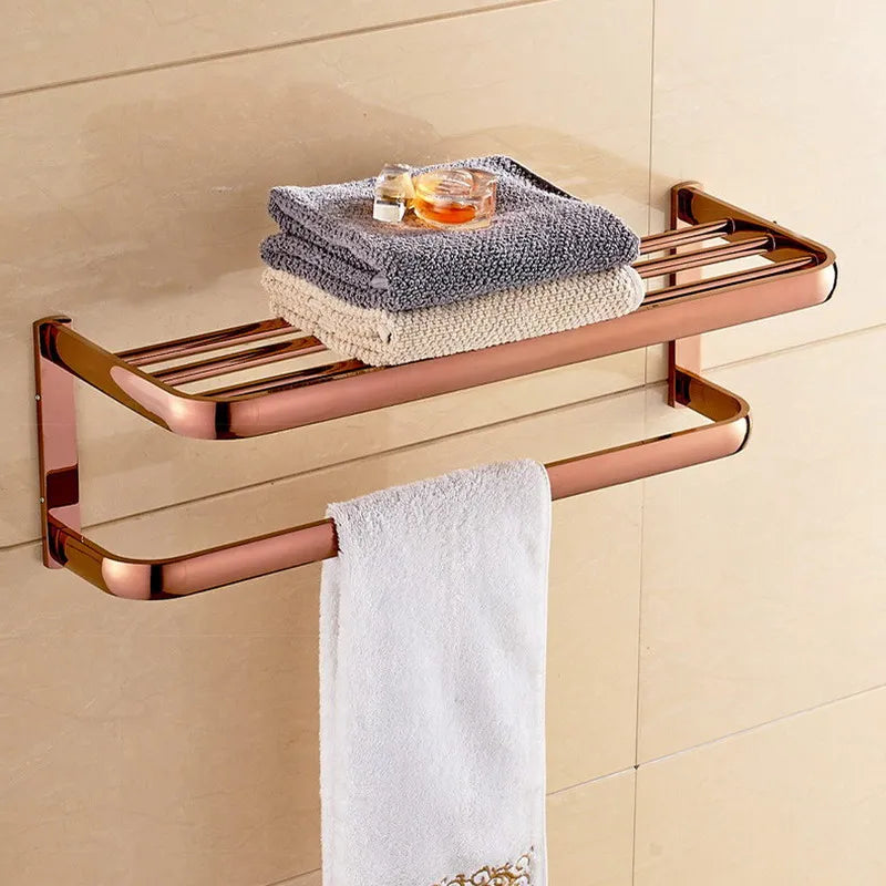 porte serviettes or rose moderne porte savon porte rouleau papier toilette porte gobelet brillant