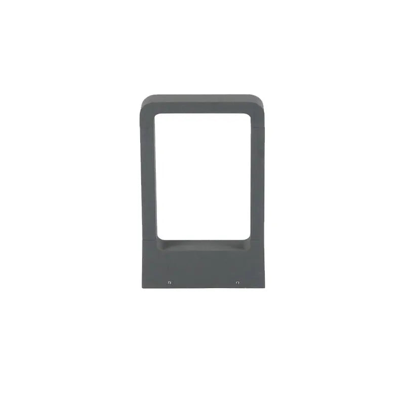 lampe solaire gris moderne étanche 10w ip65 ac85265v waterproof aluminium