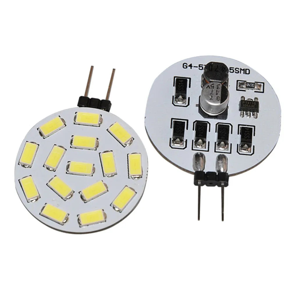 ampoule led 15 diodes blanc moderne 3w 2700k 6500k g4 ac dc12v24v 50000h