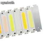 barre led 60x15mm blanc jaune orange rose moderne 2000 lumens 20000h
