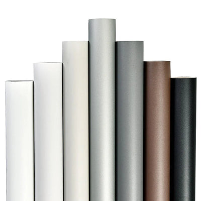 Papier peint autocollant gris pur pour chambre