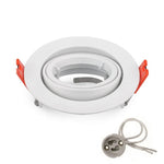 Spot LED blanc moderne clips orange compatible GU10 MR16 5W 90 260V