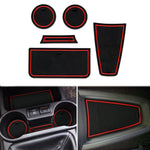 tapis sol voiture antidérapant pvc noir rouge bleu moderne adhésif arrière avant central coffre