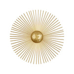 Applique murale LED circulaire en métal design moderne