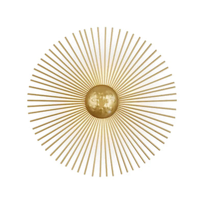 Applique murale LED circulaire en métal design moderne