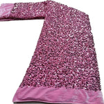 écharpe élégante dentelle velours rouge paillettes broderie trois dimensions mariage