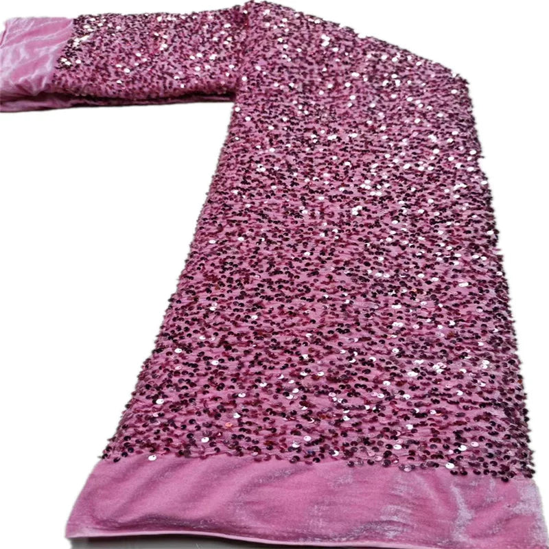 écharpe élégante dentelle velours rouge paillettes broderie trois dimensions mariage