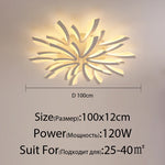 plafonnier led moderne acrylique blanc noir télécommande éclairage quotidien chambre salon moderne ultrafin