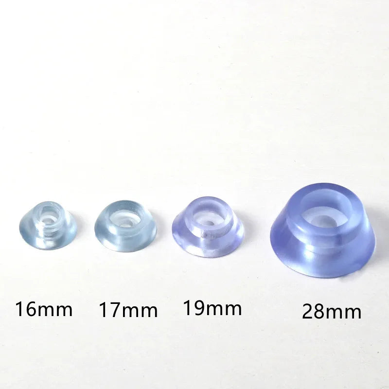 protector pieds silicone transparent vis moderne cache pieds rond lisse usure silencieux