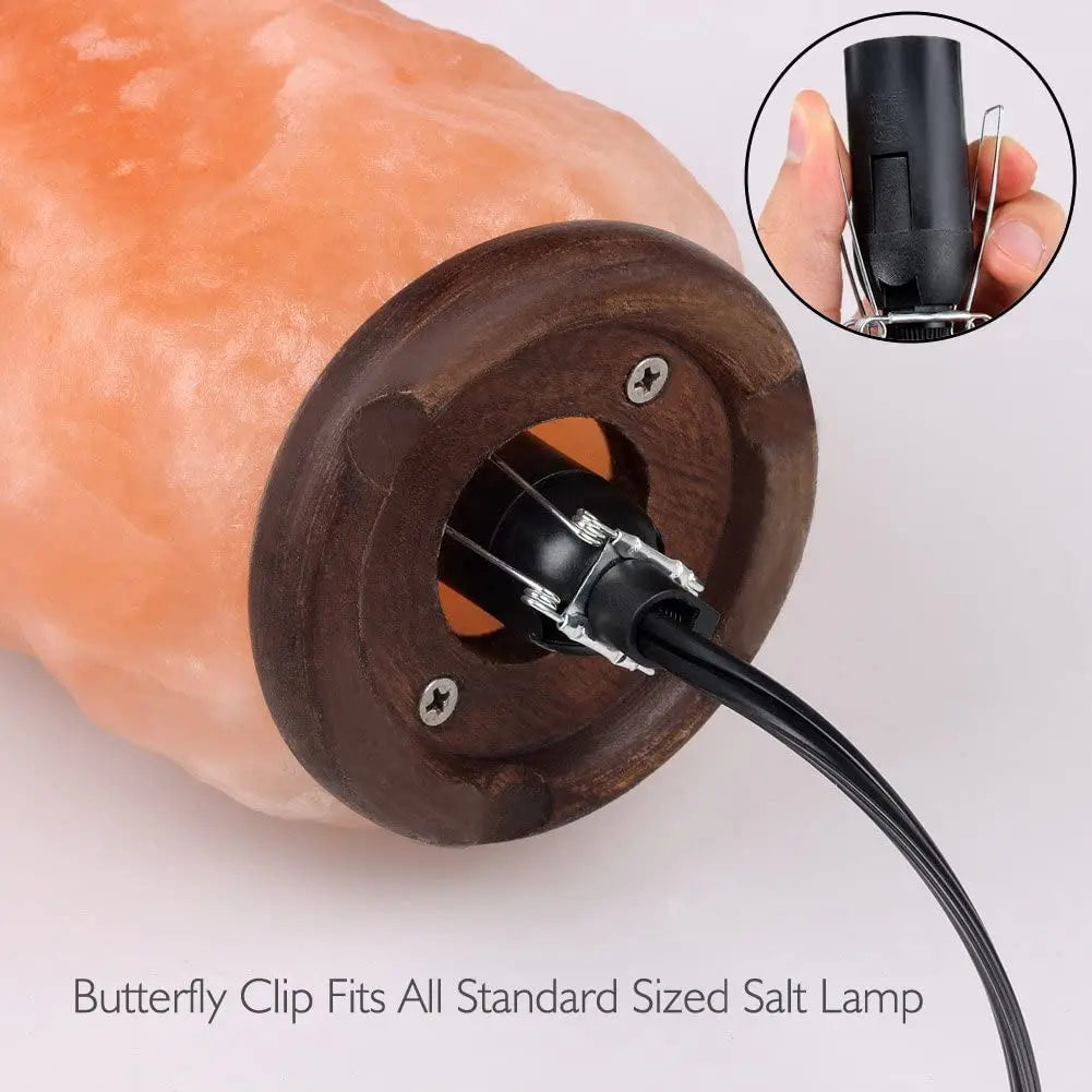 Douille E14 pour lampe lave orange