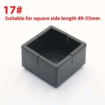 pieds chaise silicone antidérapants protection sol moderne noirs rond carré