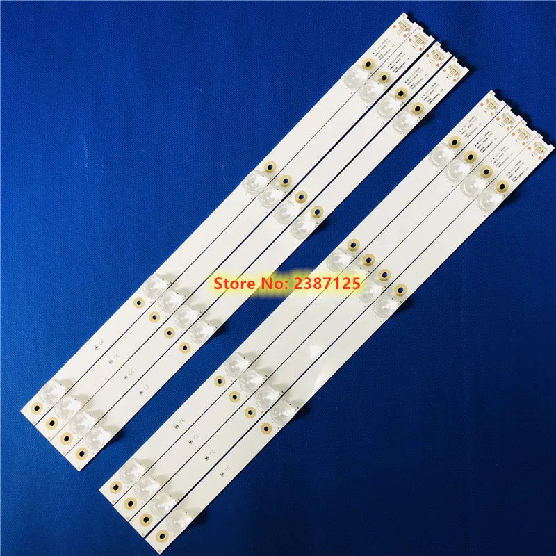 barre lumineuse led blanc moderne éclairage intérieur 49cm abs 3w 220v