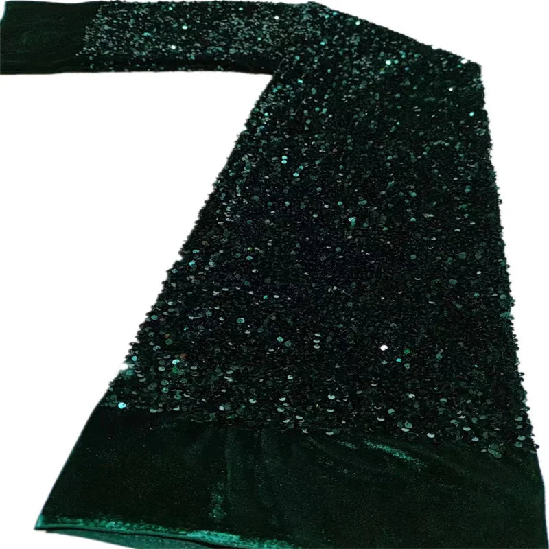 écharpe élégante dentelle velours rouge paillettes broderie trois dimensions mariage