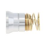 ampoules led remplacement module optique argenté doré lampe poche technique industrielle spiralée