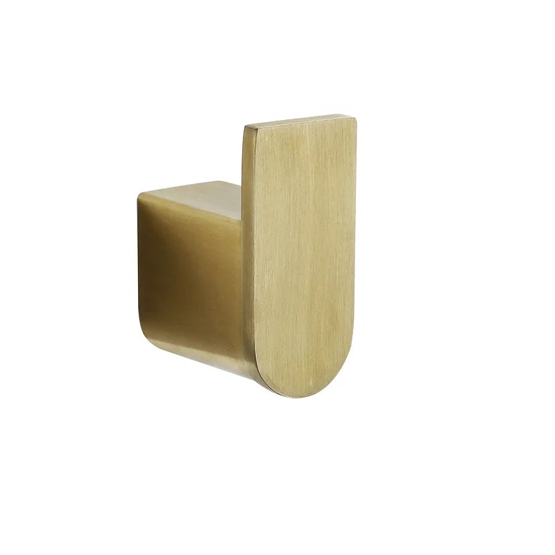 accessoires salle bain doré moderne porte serviettes porte papier toilette porte gobelet porte brosse