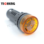 ampoules led rouge verte orange 220v 12v 24v indicateur alarme signal lumineux moderne