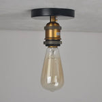 lampe suspension industrielle transparente noire dorée fixations ampoule led éclairage chambre salle manger