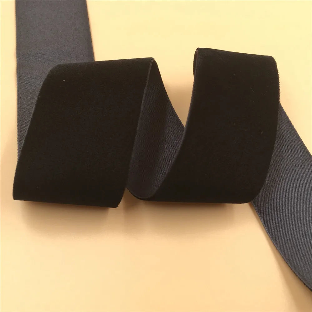 rubans velours noirs points blancs 38mm 5yards décoration mariage nœud papillon bricolage opaques élégants