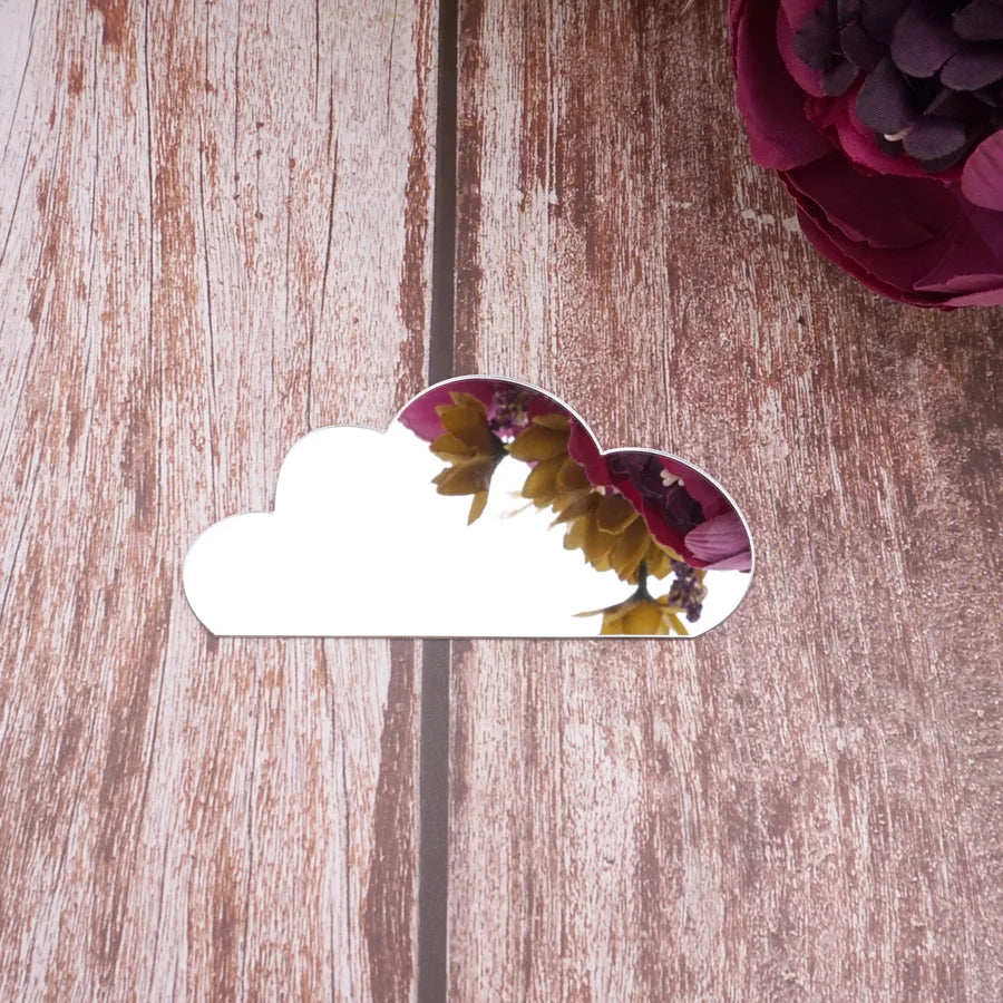 nuages coeurs fleurs séchées or rose argent moderne décoration mariage anniversaire fêtes minimaliste ornement
