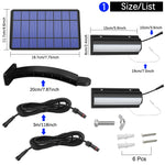 lampe solaire suspendue moderne interrupteur noir bleu panneaux solaires led clips