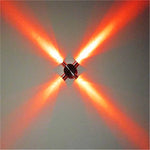 applique murale led moderne argentée projecteurs minimaliste mur fixé interrupteur bouton