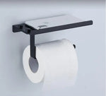 distributeur papier toilette doré moderne élégant porte téléphone mural inoxydable papier toilette