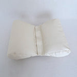 coussins doux velours bébé oreiller photo accessoire pose classique blanc rose beige violet