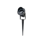 projecteur led moderne étanche noir vis fixation ip65 lumière extérieure jardin industrielle