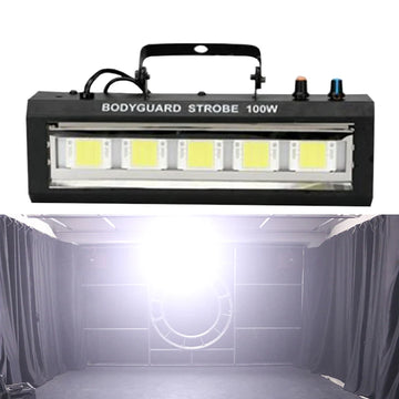lampe stroboscopique led 100w rgb sans télécommande noir moderne disco scène
