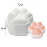 moule silicone bougie visage sculpté blanc rose violet artisanal moderne