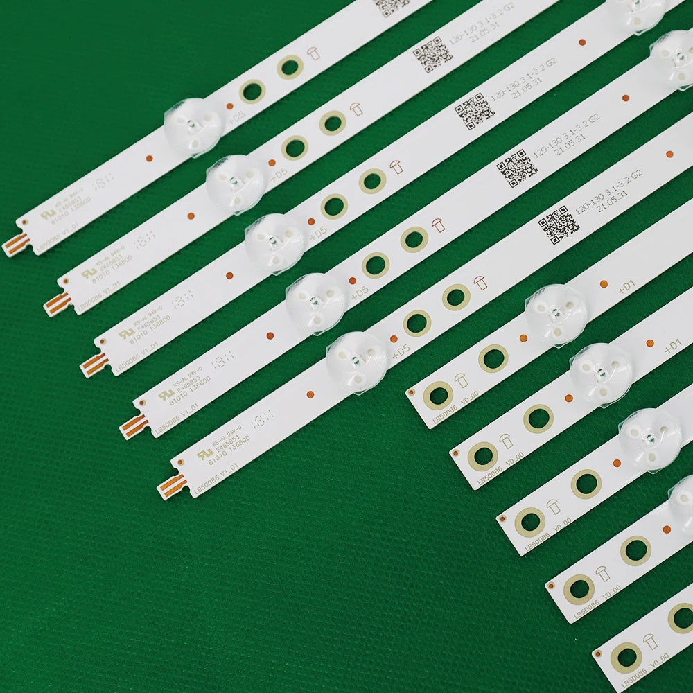 bandes led lumineuses blanc modernes connecteurs qr codes 50 pouces nouvelle