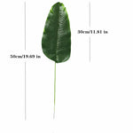 feuilles artificielles vertes plante tropicale branche monstera décoration intérieure décoration extérieure moderne feuilles différentes