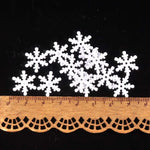feutre flocons neige blanc non tissé scrapbooking décoration artisanat bricolage fêtes noël appliques 10