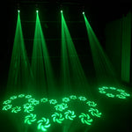 projecteur scène led noir effet stroboscope djs professionnel certifié dmx
