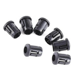 supports diode clip plastique noir 24v lvd 100 500 pièces 10mm 8mm 5mm 3mm