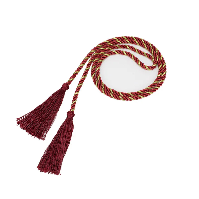 franges décoratives polyester modernes bleu marine rouge marron beige vert rose noir blanc doré