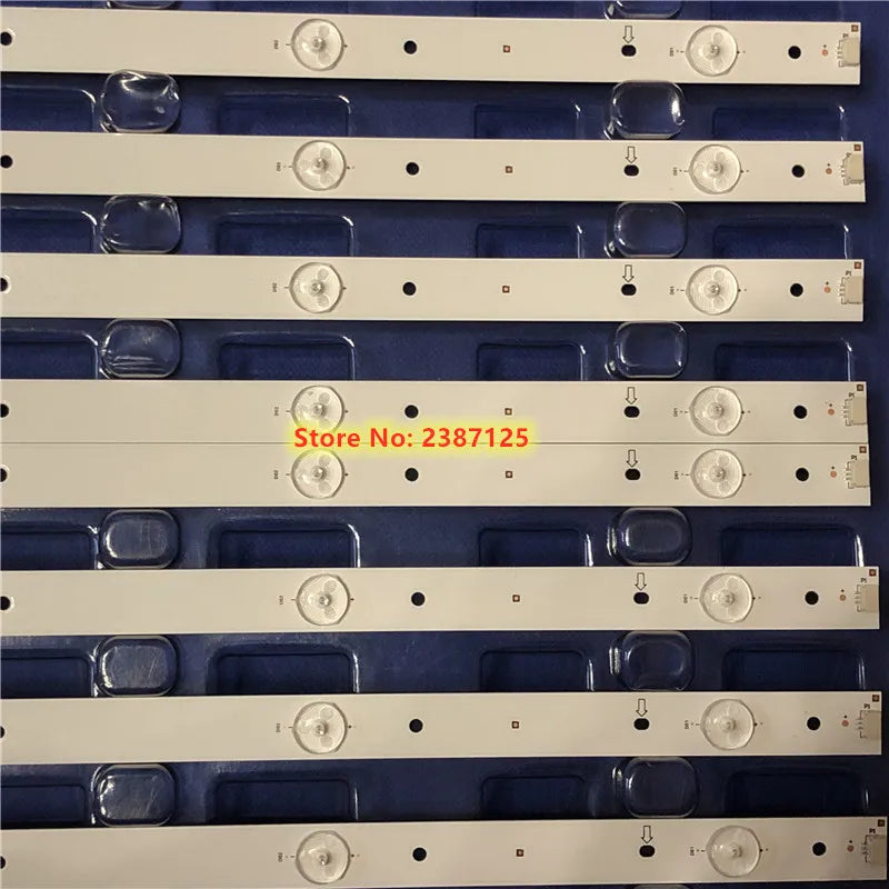 bande led blanc transparentes modernes éclairage intérieur 40cm led 3w ab