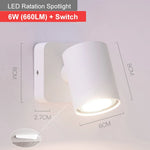 Spot mural moderne blanc opacité ampoule gu10 murale flux luminescent 60249 lumens chambre coucher