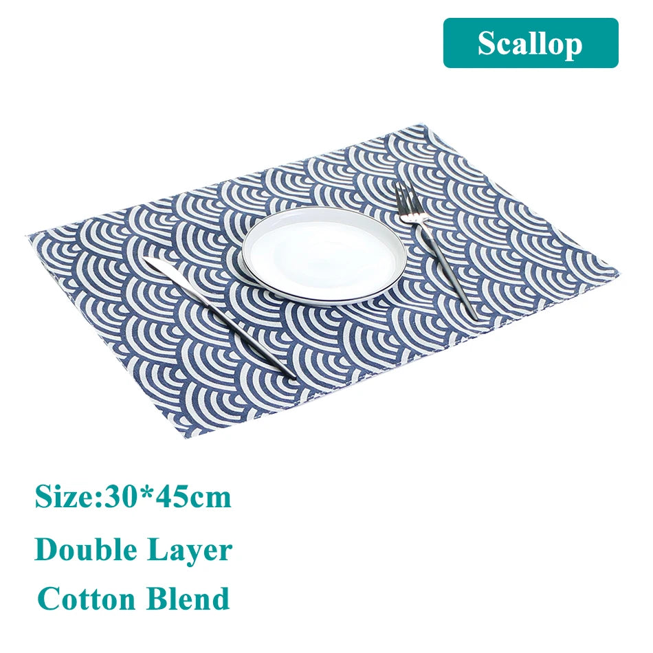 serviettes table rectangulaires coton polyester fleurées beige noir rose clair farmhouse vintage respectueux environnement