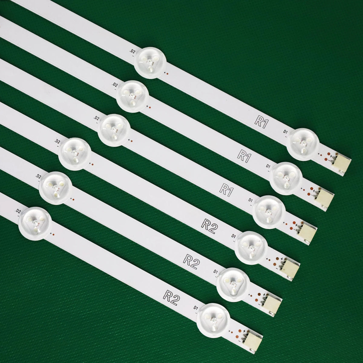 barres lumineuses led blanc texturées industrielles compatibles téléviseurs blancs translucides