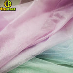 tissu polyester tulle pailleté rose clair blanc gris vert moderne décoration bricolage accessoire couture