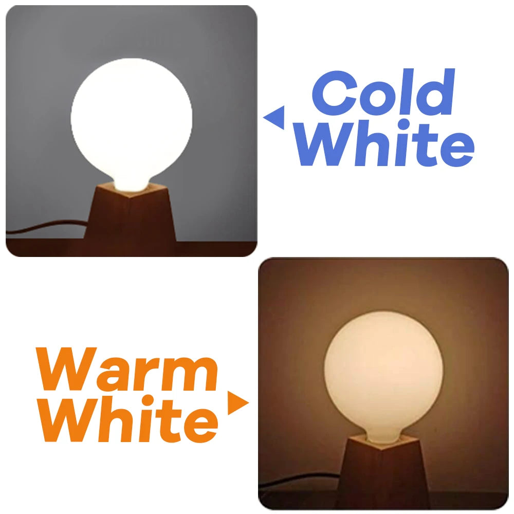 ampoules led blanc chaud froid e27 e14 globe verre laiteux g45 g60 220v 5w