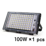 projecteur led 100w 50w noir moderne ip65 extérieur intérieur 220v
