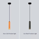 lampe suspendue or rose moderne facettes géométriques câble noir chambre salon