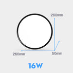 plafonnier led moderne plaque lumineuse blanche minimaliste salon maison éclairage intérieur plat
