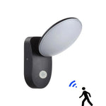 applique murale moderne détecteur mouvement induction lumiere led blanc noir chambre entrée étude salle