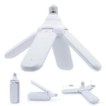 lampe led pliable e27 30w 45w 60w blanc modernes ailettes réglables atelier maison
