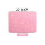 tapis pâtisserie silicone violet vert bleu rose cercles utilitaire pratique facile nettoyage réutilisable