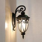 lampe murale classique ornements floraux verre translucide vintage éclairage chambre salle bains entrée étude