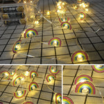 guirlande lumineuse flamingo licorne ananas pastèque étoile sirène multicolore noël festive